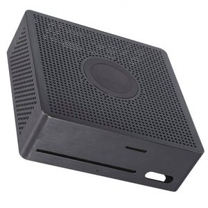 Pc Gamer Tower Idustriales sistema di involucro di gioco piccolo armadio 360 di vetro pieno schermo di copertura del Computer quadrato scheda Video per - Product Image 3