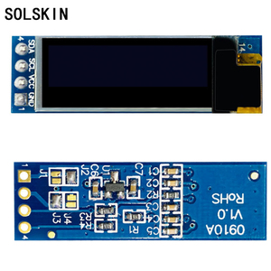 Fabrika 0.91 inç 128x32 seri OLED ekran modülü Arduino için SSD1306 LCD ekran