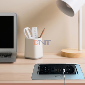 Eupower 2 Under Desk Power Board <strong>Socket</strong> <strong>with</strong> USB Charging &amp; <strong>Data</strong> IP44 Level 10A Rated Current Cable Management <strong>Socket</strong> Outlet - Product Image 3