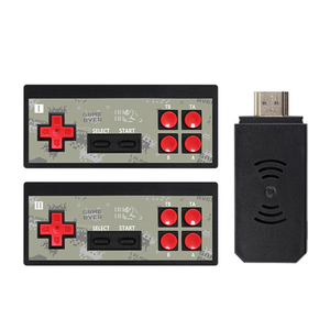 FD600คอนโซลเกมย้อนยุค1800 + การ์ดหน่วยความจำแบบพกพาคอนโซลเกมแบบเสียบแล้วเล่นทีวีคอนโซลวิดีโอเกมรองรับ HD HDMI - Product Image 1
