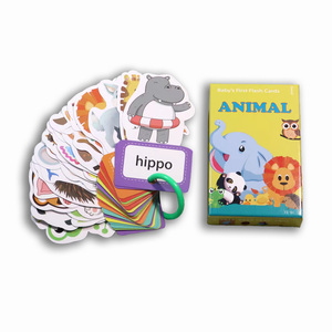 Factory Customized Children's Learning Graphics <strong>Memory</strong> Cards Playing Marker Set Printing Coloring Card Box <strong>Flash</strong> Cards - Product Image 2