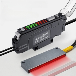 SDC Series 5-100mm Detection Surface Visible Red Light Area Detection <strong>Diffuse</strong> <strong>Reflection</strong> matrix Fiber Optic Sensing Amplifier - Product Image 4
