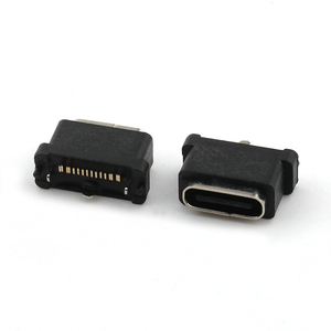 高品质16p防水USB C母连接器IPX7立式SMT型USB防水母连接器 - Product Image 2