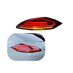 For Porsche Paramera 970 970.1 2010-2013 Upgrade 970.2 Full <strong>LED</strong> Tail Lights <strong>LED</strong> Streamlight Steering <strong>Red</strong> Smoke Color Plug &amp; Play - Product Image 5