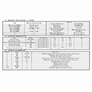 หน้าจอ <span class=keywords><strong>LCD</strong></span> TN ประเภท TFT เกรดอุตสาหกรรมขนาด2.8นิ้วความละเอียด240x320ตัวเชื่อมต่อ <span class=keywords><strong>FPC</strong></span> แบบขนาน8บิต ST7789T3ไดรเวอร์ IC - Product Image 5