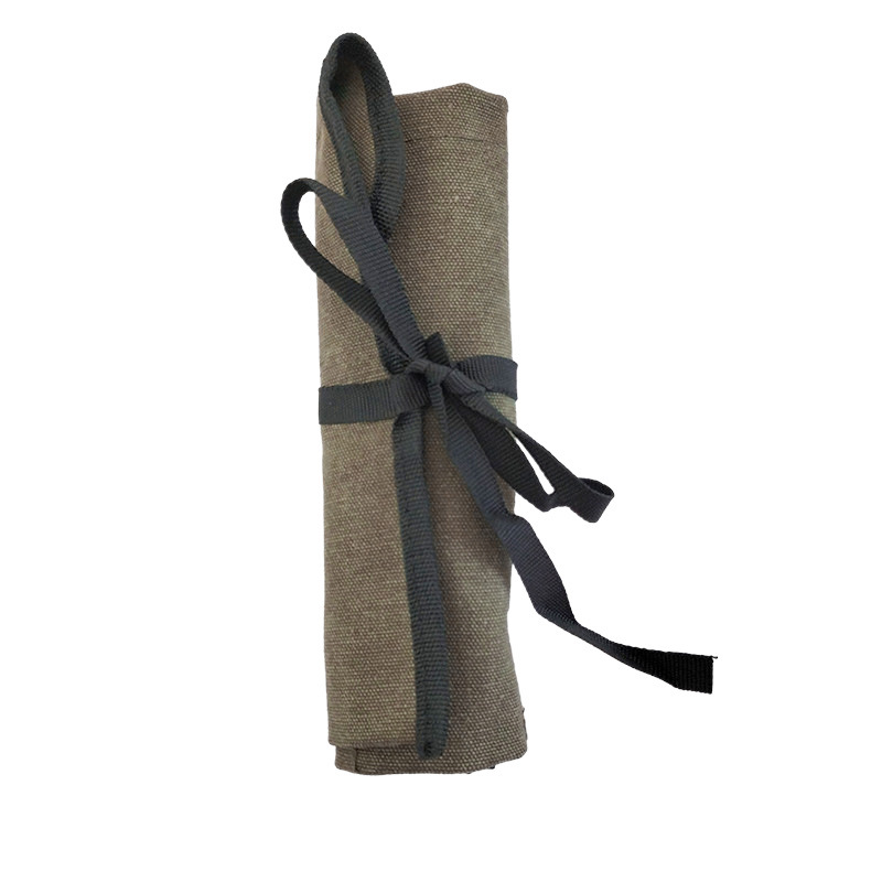 Sac de rangement pour couteaux en toile jaune 330x270 - 1009-070kg - 14 pouces