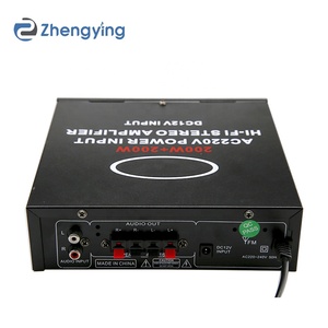 ZhengYing AK300BT <strong>Audio</strong> Power <strong>Amplifier</strong> 2 Mic <strong>Input</strong> BT 5.0 Hi-Fi Stereo Karaoke Digital <strong>Audio</strong> Receiver for Home - Product Image 6