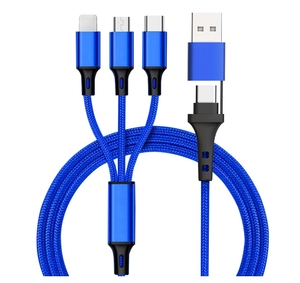 4 <strong>in</strong> <strong>1</strong> Fast Charging Cable 3 <strong>in</strong> <strong>2</strong> Data USB Type-c Micro Charger Cable - Product Image 5