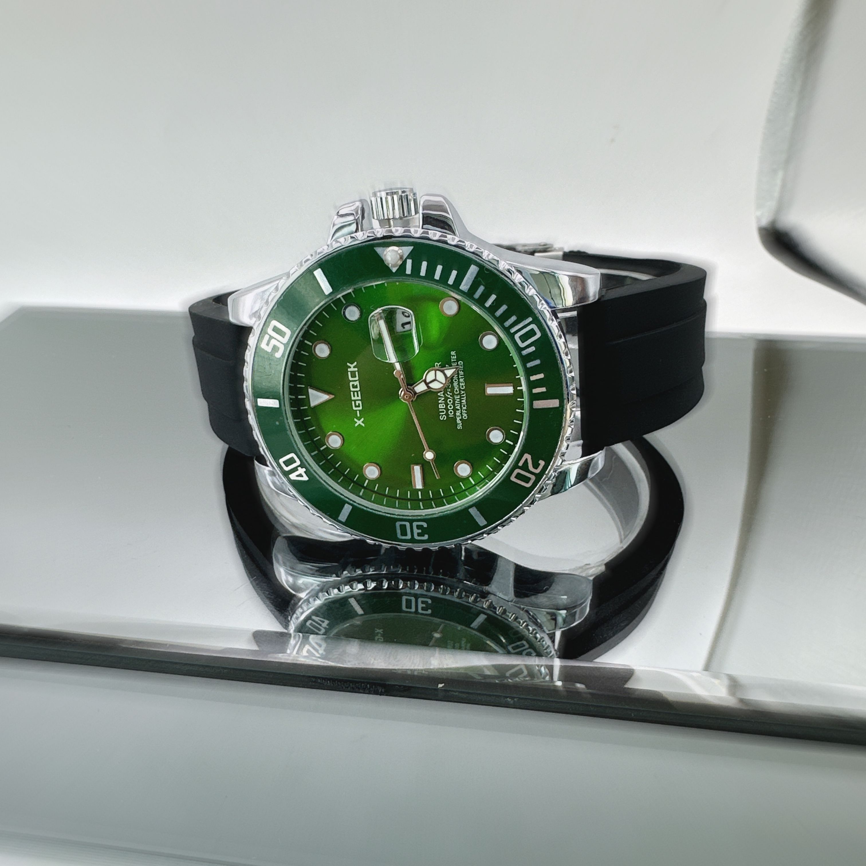 Silicone avec vert