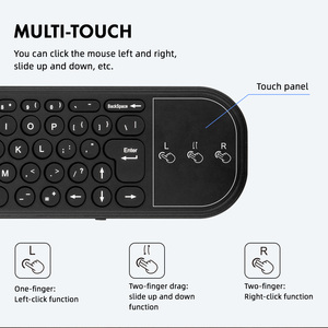 Awireless G60S 2.4G Backlight Air Mouse Bluetooth-Compatible 5.0 Air Mouse IR Voice Remote <strong>Control</strong> with Smart TV Keyboard