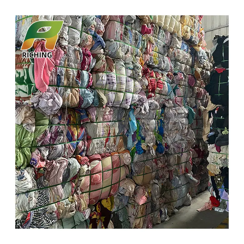 Export Recycling Pakistan 25 kg Terry-Kleidung 100 Baumwolle industrielle Reinigungsraketten