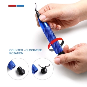Aluminum Handle Deburring Hand <strong>Tool</strong> Multifunction Deburring Chamfer <strong>Tool</strong> for Metal with Burr Removal Blade - Product Image 5