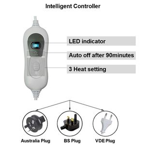 Customized Electric Heated <strong>Pad</strong> Big Size Super Cosy Washable Fast Delivery Heating <strong>Pad</strong> - Product Image 6