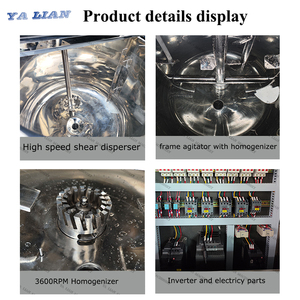 Gübre karıştırma tankı 63 R.p.m Rpm-satın şurup vücut yıkama sıvısı sabun yapma otomatik makine karıştırıcı - Product Image 5