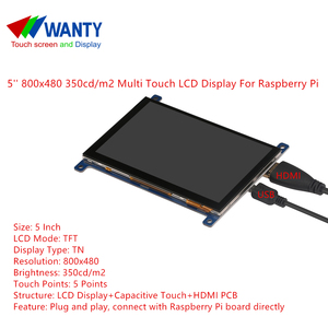 High Sensitivity Multi <strong>Touch</strong> Capacitive <strong>Touch</strong> <strong>Screen</strong> for <strong>Raspberry</strong> <strong>Pi</strong> <strong>Projects</strong> - Product Image 3