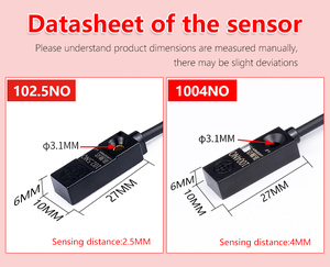 Waterproof Square Type <strong>Inductive</strong> <strong>Proximity</strong> <strong>Sensor</strong> Series with 5mm Sensing Range NPN &amp; PNP Output - Product Image 2