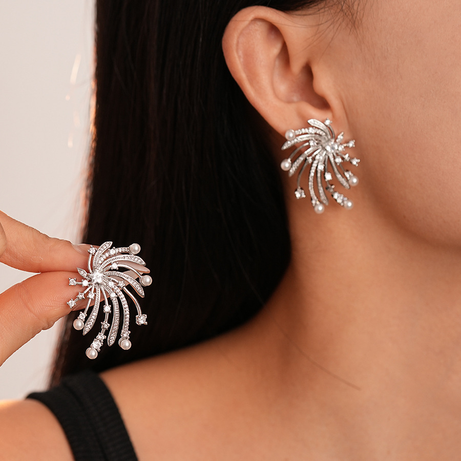 19# silver needle-silver-stars
