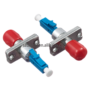 Fiber Optic Connector LC Male to ST Female Fiber Optic Adapter Hybrid Optical Fiber Convertor Single Mode Adapter Converter