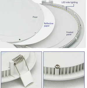 <span class=keywords><strong>Led</strong></span> פנל אור אלומיניום כפתור האמבטיה מטבח סופר בהיר משרד שטוח אור