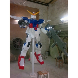 Wohnkultur Lebensgroße Glasfaser-Roboters kulptur Hot Sale Ready Stock Resin Crafts Produkt - Product Image 5