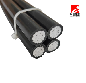 Alçak gerilim 6 4 2 1/0 2/0 3/0 4/0 AWG ABC havai servis damla güç kablosu - Product Image 3
