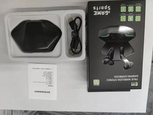 G11tws אוזניות אוזניות משחק מוסיקה אלחוטיות אוזניות מובלת רעש מיקרופון אוזניות ביטול אזניות