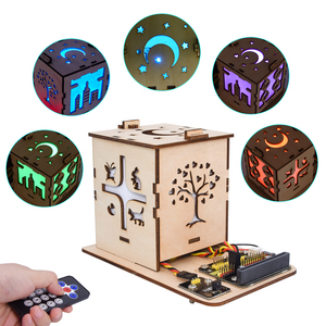 STEM Programación Serie de madera Juguetes DIY Robótica musical Kit de aprendizaje para Microbit Stem Kits de proyectos programables para estudiantes - Product Image 5