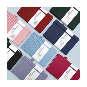 Personalized <strong>Notebooks</strong> <strong>with</strong> <strong>Elastic</strong> Pen Loop Ribon for <strong>Notebooks</strong> Custom Embossed <strong>Printing</strong> A5 Journal - Product Image 1