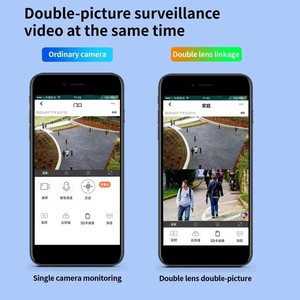 HD 4K Lente dual WiFi Exterior PTZ Cámara IP Seguimiento automático Resolución de 4MP Seguridad para el hogar NVR Opciones de almacenamiento de datos - Product Image 6