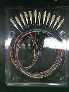 OS2 SC UPC 12ファイバージャケットなしピグテール0.9mmカラーコードOFNR 2m 4G 3G GSM TCP POEネットワーク用 - Product Image 4