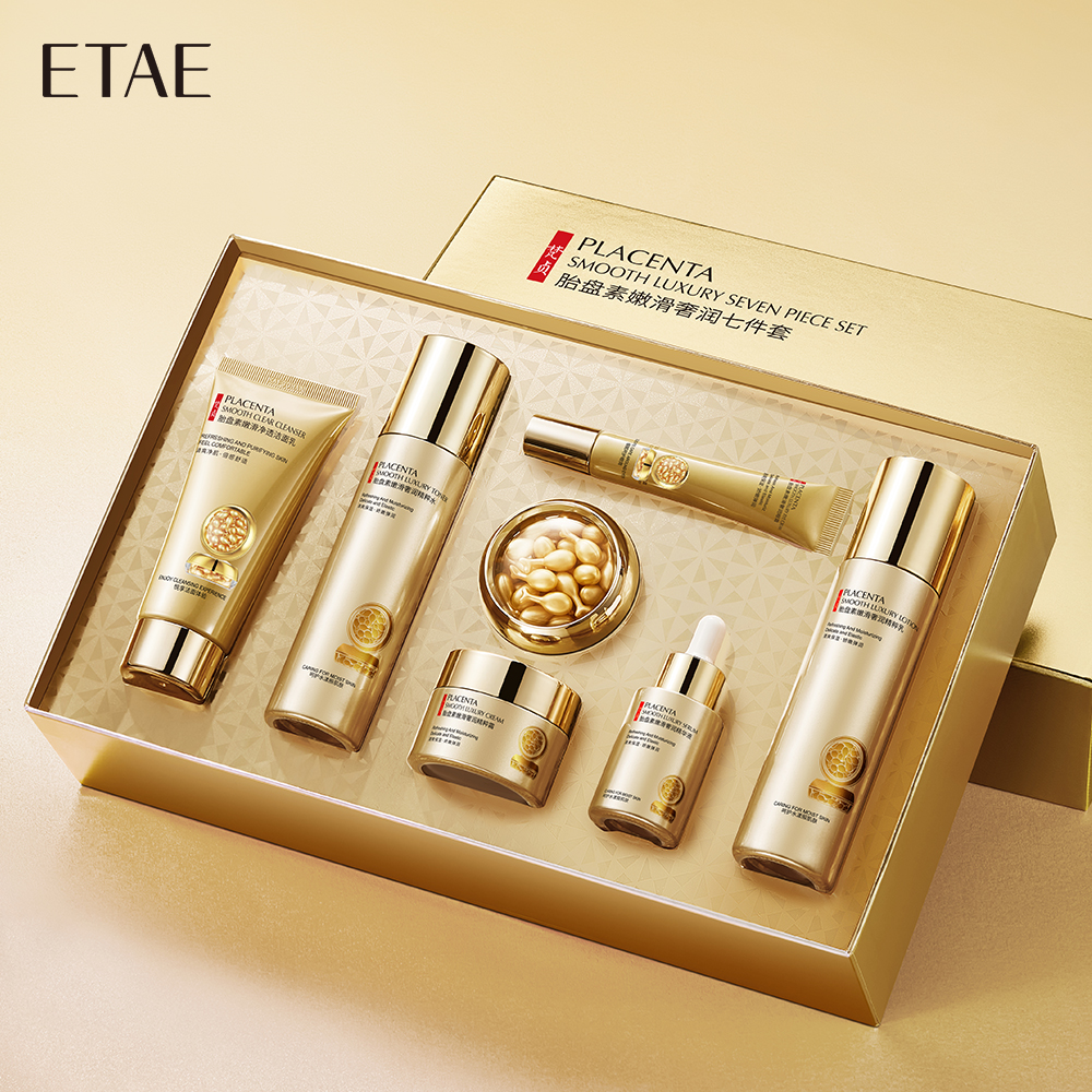 ETAE Fanzhen Placenta Ensemble 7 pièces lisse et tendre