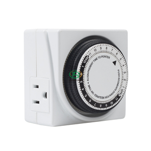 FD60-U2 analoges elektrisches Licht an Aus Timer Dual Outlet Schalter - Product Image 4