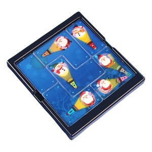 Kinder Puzzle Brettspiel Stem Puzzle Strategies piel Set 60 Herausforderungen Logisches Denken und interaktives Lernspiel zeug - Product Image 2
