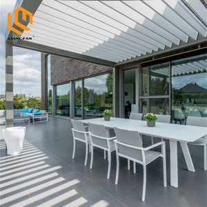 Yağmur sensörü ile Gazebo 3x2 biyoiklim motorlu Pergola otomatik çatı Louvre - Product Image 3