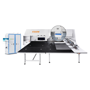 CE-<span class=keywords><strong>2515</strong></span>光纤激光切割机布局紧凑，气动夹具和激光精度0.1毫米数控冲床