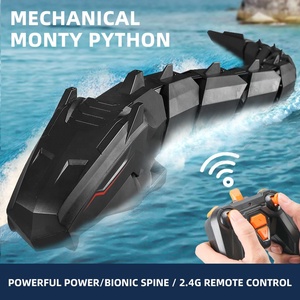 2.4Ghz Robot bionico serpente telecomando acqua giocattolo 2 modalità di velocità meccanico pitone RC animale giocattolo per bambini - Product Image 2