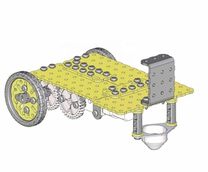 RS3090 açık kaynak DIY yapımcısı eğitim yapı taşları kiti okul öğrencileri için kök robotik