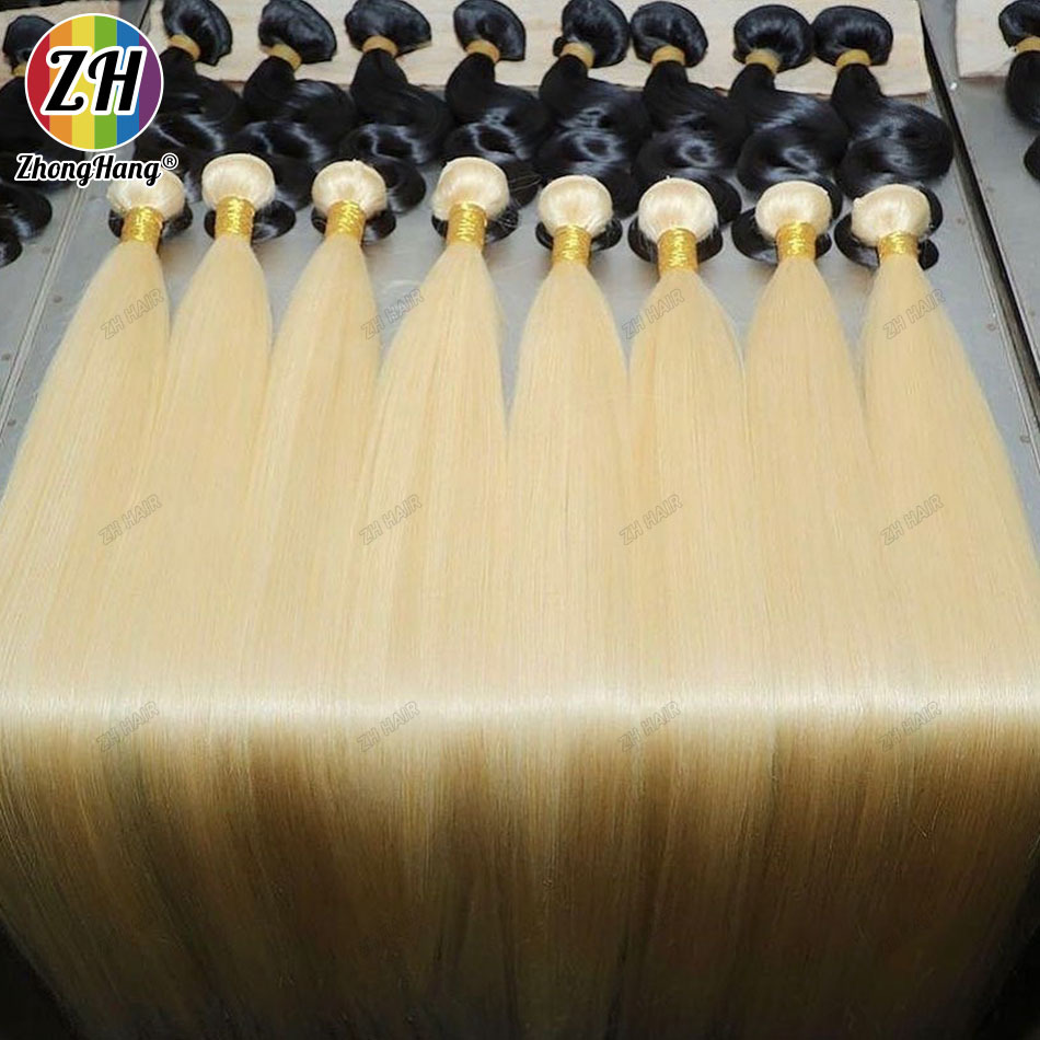 #613 Paquetes de Cabello Rubio