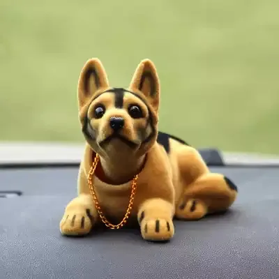 TX קישוטי רכב אוטומטי טלטול ראש כלב מכוניות לוח מחוונים שולחן קישוט אבזרים