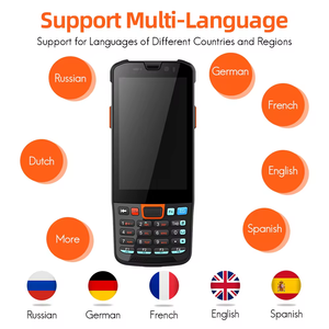 Cheapest 6inch Handheld Android PDA Mobile 4G RAM 64GB ROM Rugged <strong>Barcode</strong> Scanner PDAs Data Collector Device - Product Image 6