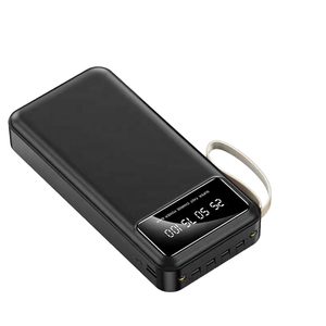 10000mAh Ultra Slim Power Bank Eingebautes Ladekabel Universelles schnelles USB-Laden für iPhone Android Phones Tragbares Ladegerät - Product Image 1