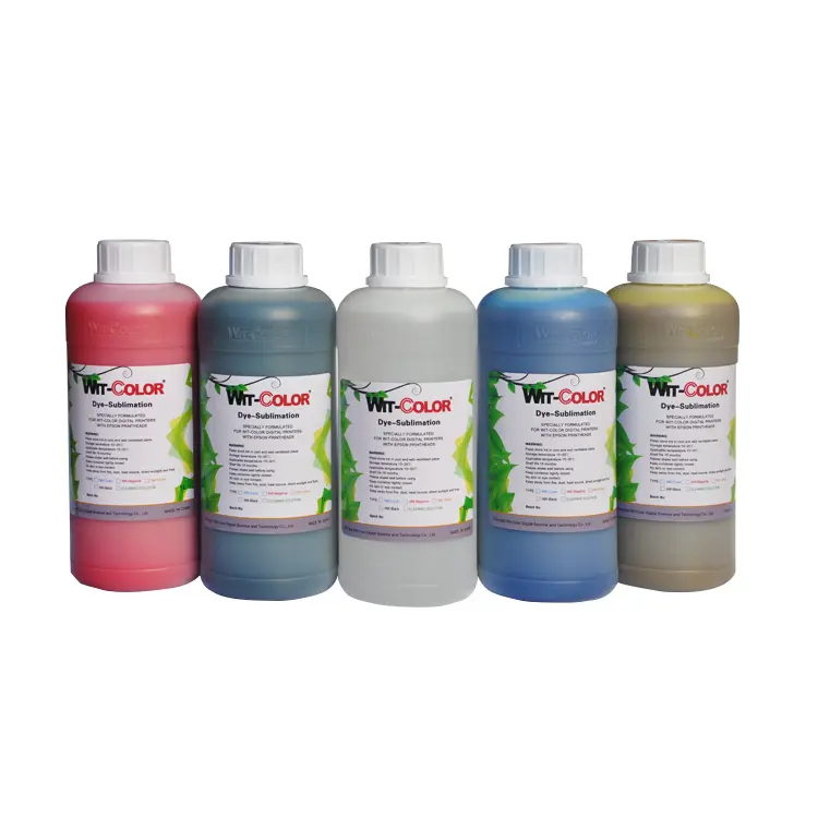 WIT-COLOR DX5 INK Dye-sublimation Inks for DX5/DX7 Ink CMYK 4 Colors