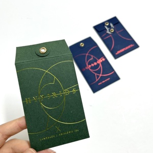 Recyceln Sie Kraft papier umschlag Vintage Umschlag Taschen mit Knopf und Schnur verschluss für Mail Postkarte Rechnungen Einladung - Product Image 3