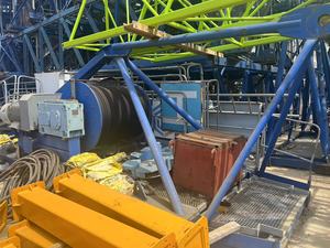 18 tấn luffing cẩu tháp giá comansa 21cm550 sử dụng Flat Top với động cơ & động cơ tải cao thời điểm cho xây dựng - Product Image 5