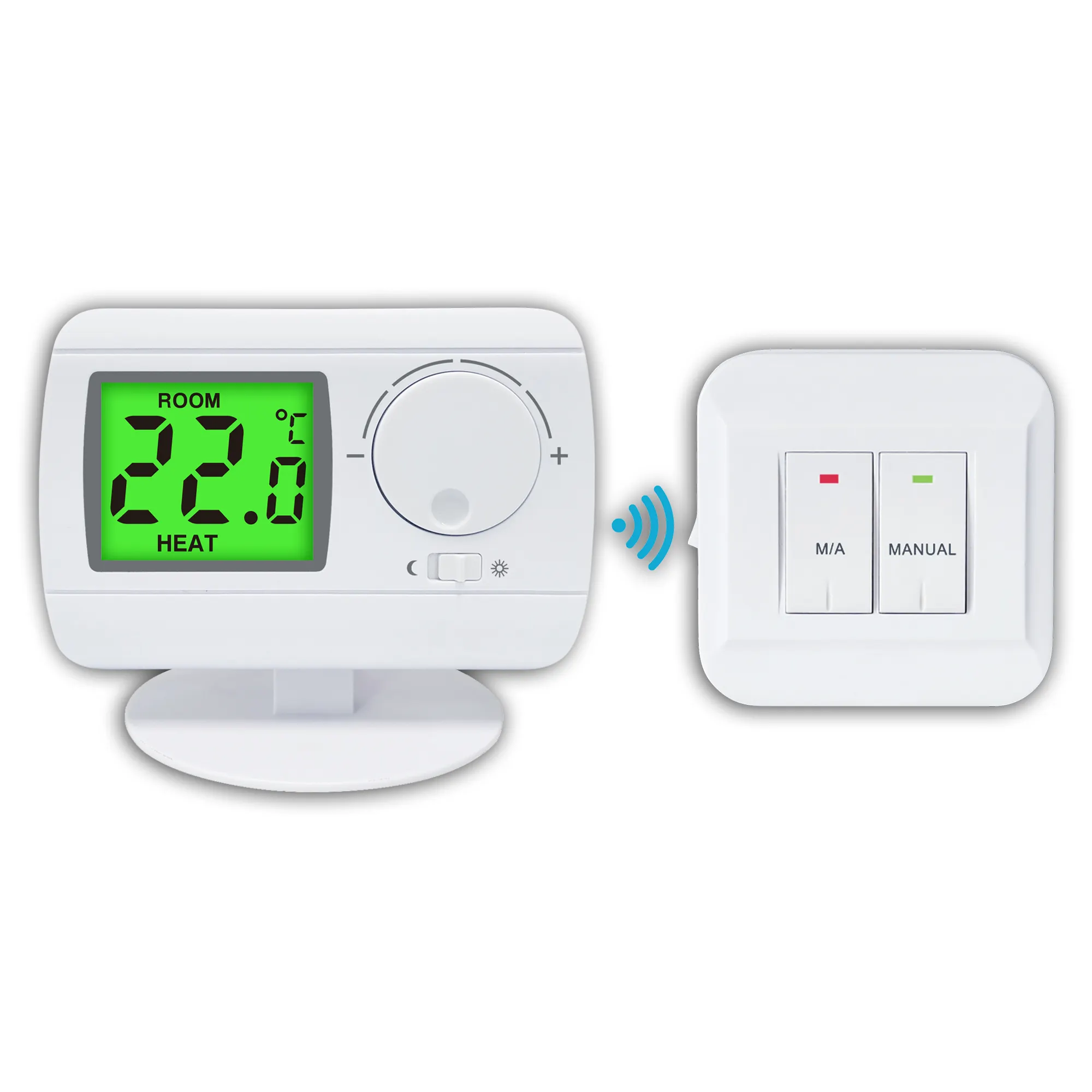 Nouveau système de refroidissement de salle, chauffage au sol sans fil, Thermostat de la chine avec boîtier,