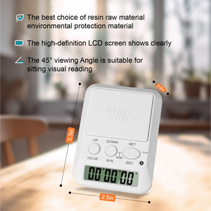 多機能電子時計タイマージム、休憩時間、料理、会議、教室用のかわいいタイマーデジタル - Product Image 3