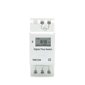 AHC-15 multifunktionaler programmierbarer wöchentlicher Timer Digitaler LCD-Schalter Zeitrahmer Werksverkauf DIN-Schienenmontage hohe Qualität - Product Image 1