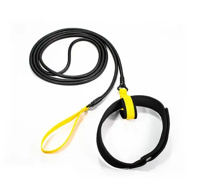 Hochwertige Schwimm übungs gurte Sicherheits kabel Bungee-Kabel Schwimmt raining Tether Widerstands bänder Safe Leash Exerciser