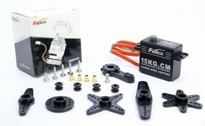 高速FeetechサーボFT9015M 6V 15.5kg PWMデジタルマイクロサーボメタルギアコアレスモーターサーボ1/10 RCカー/ロボティカ用 - Product Image 6