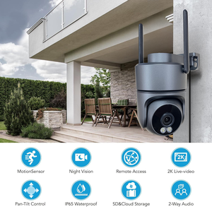 מצלמה במפעל מצלמה מערכת cctv 5mp sunisee wifi מיני ptz חיצוני wifi 6 אבטחה סולארית עובש פרטי עובש cc תוצרת סין